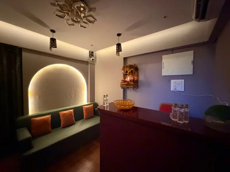ILA Spa reception and welcome area in Borivali West